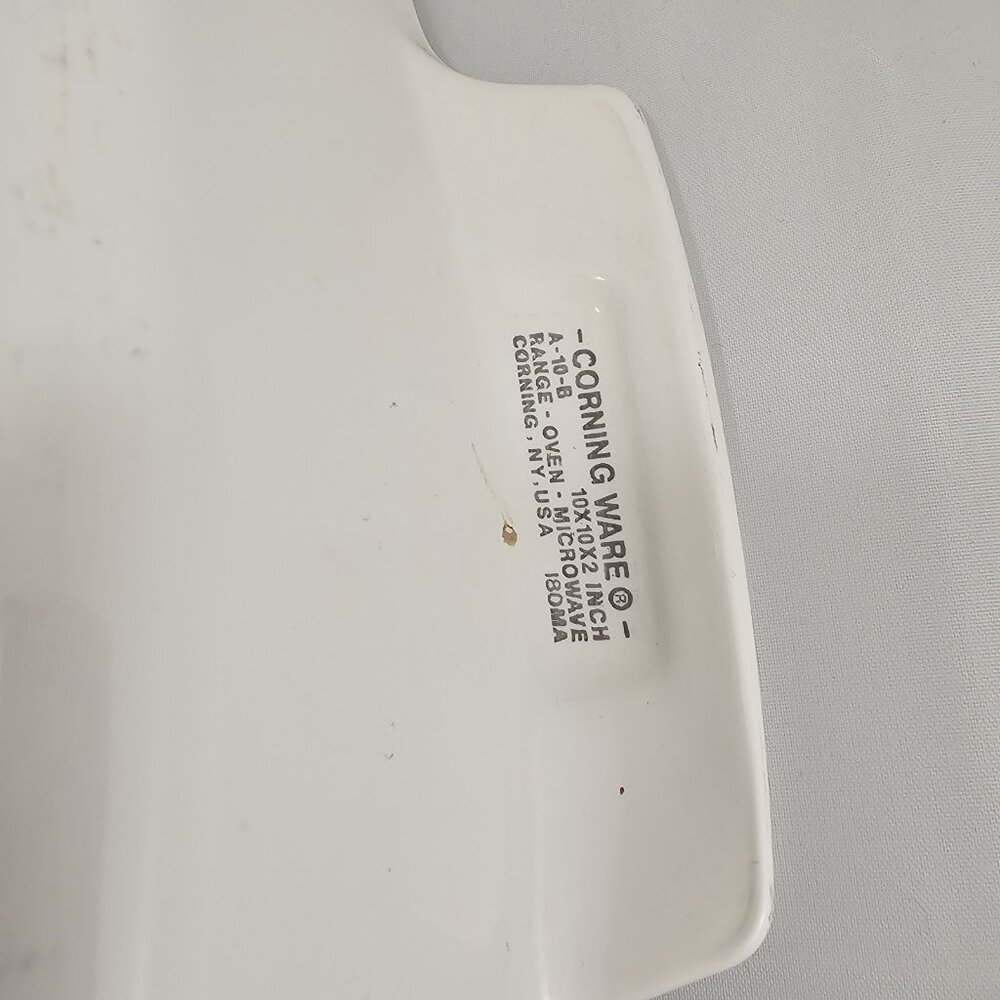 Corningware Wildflower Casserole Dish Lid 10" orange floral vtg 2.5qt bakeware - Picture 7 of 7
